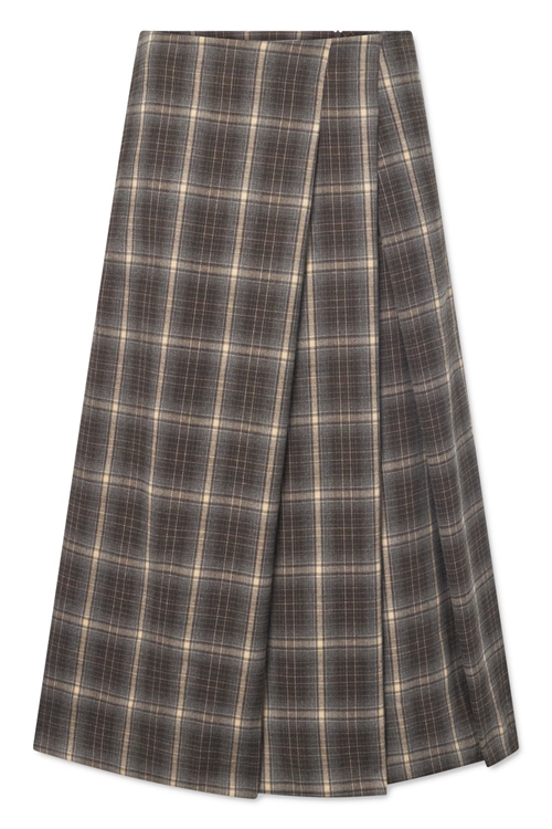 LOVECHILD ELAINE SKIRT GREEN MULTI CHECK